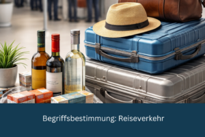 Koffer mit Weinflaschen und Waren im Reisegepäck am Flughafen – Symbolbild für Reiseverkehr und Zollbestimmungen