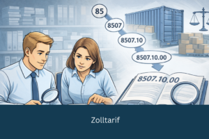 Zolltarif Beispielbild